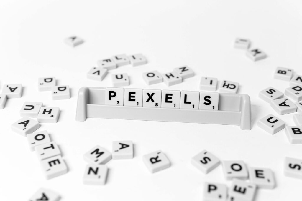 scrabble pieces spelling out pexels