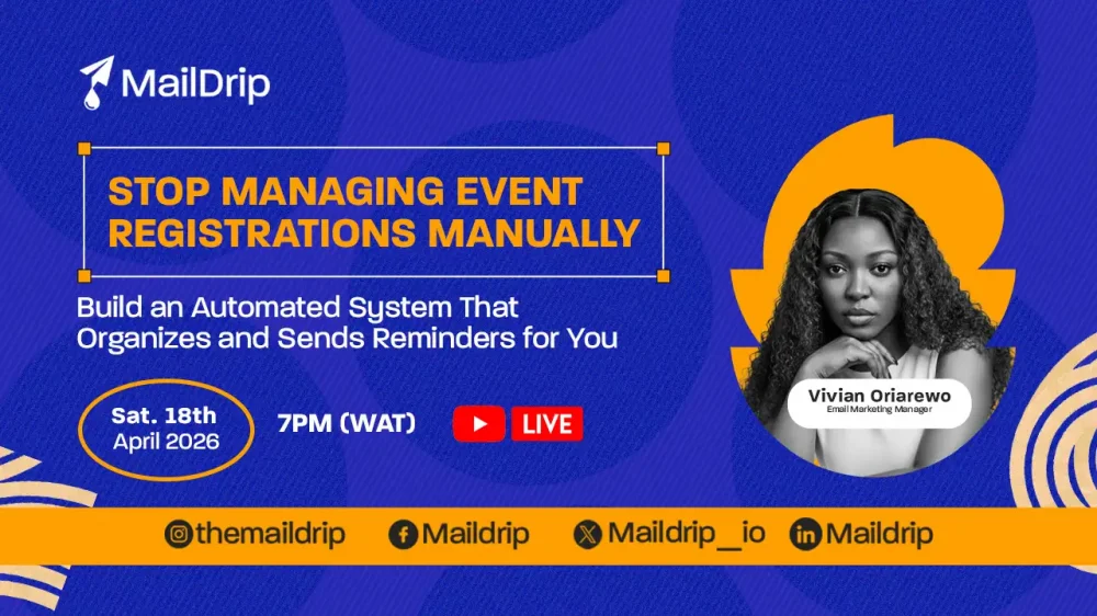 Automate Your Event Registrations With MailDrip