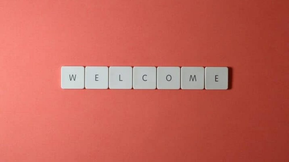 welcome template